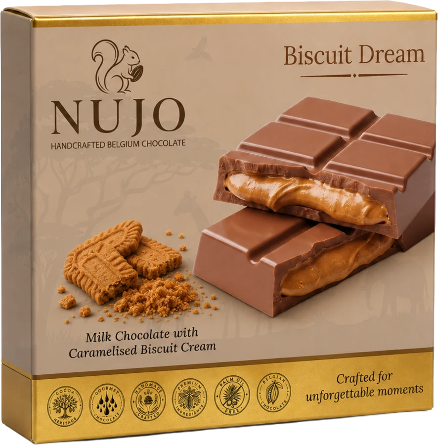 NUJO Biscuit Dream chocolate box 100g