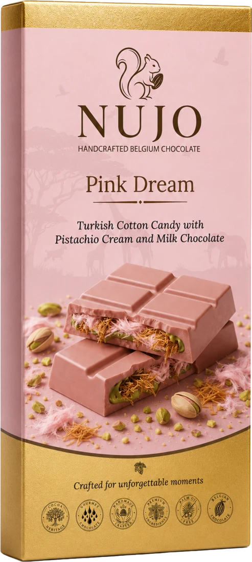 NUJO Pink Dream chocolate box 180g